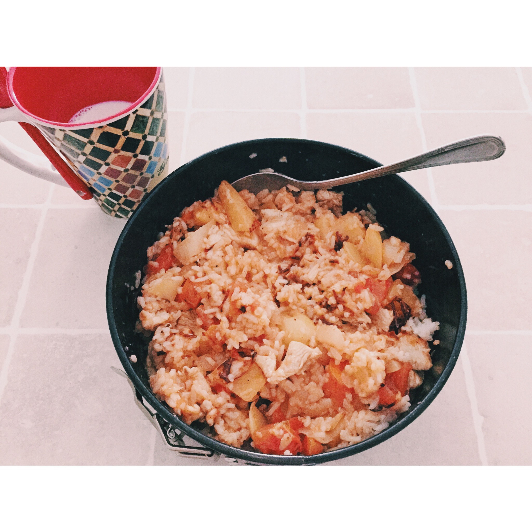 番茄鸡肉浓情焗饭【两人份】