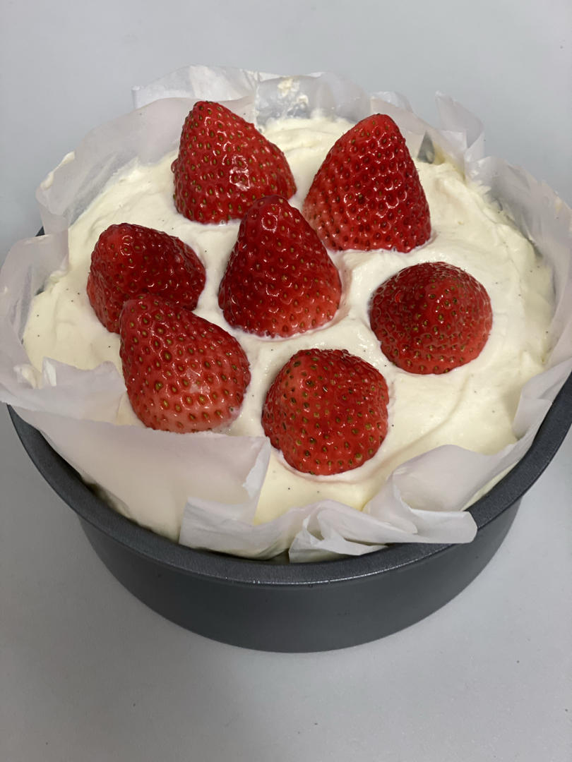 香草戚风奶油蛋糕