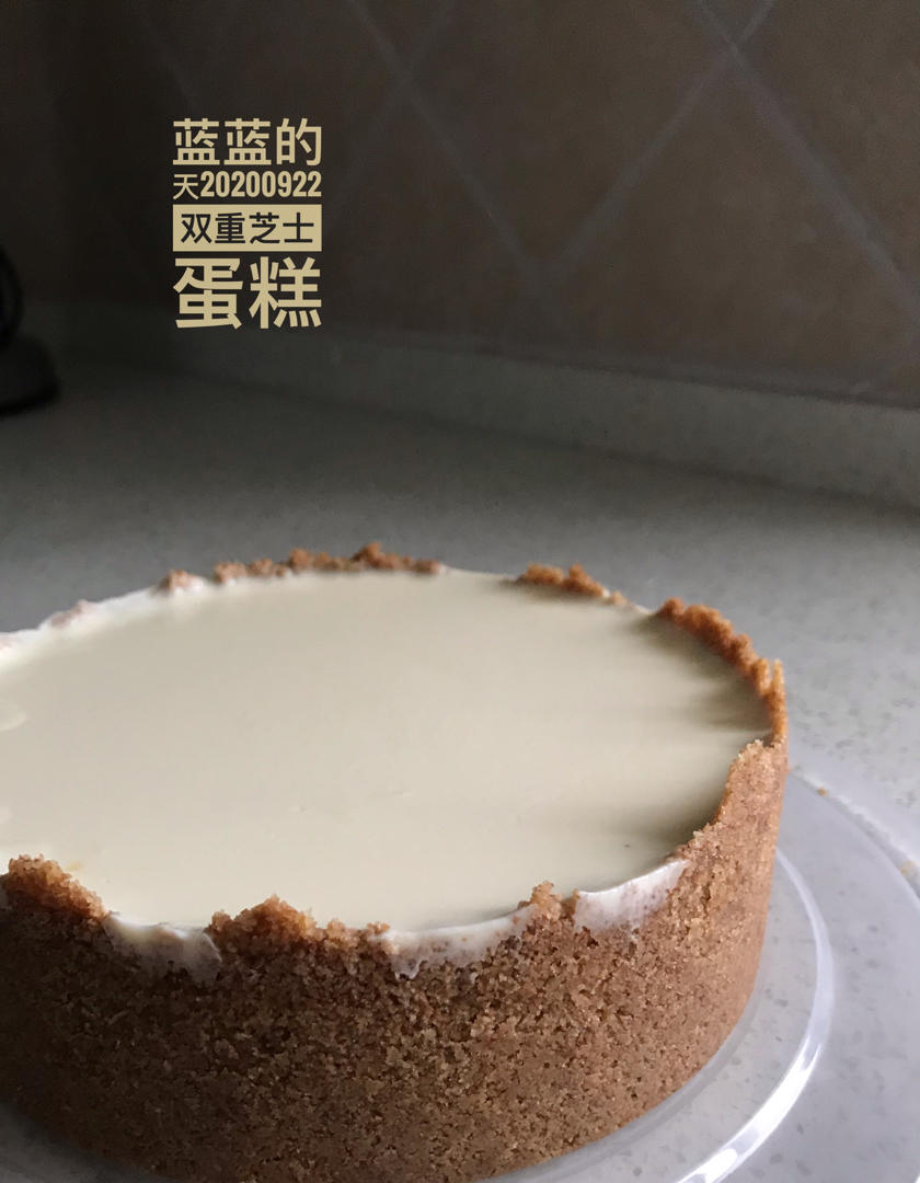 ㊙️🔥慕斯遇上重乳酪‼️好吃到爆双层芝士蛋糕