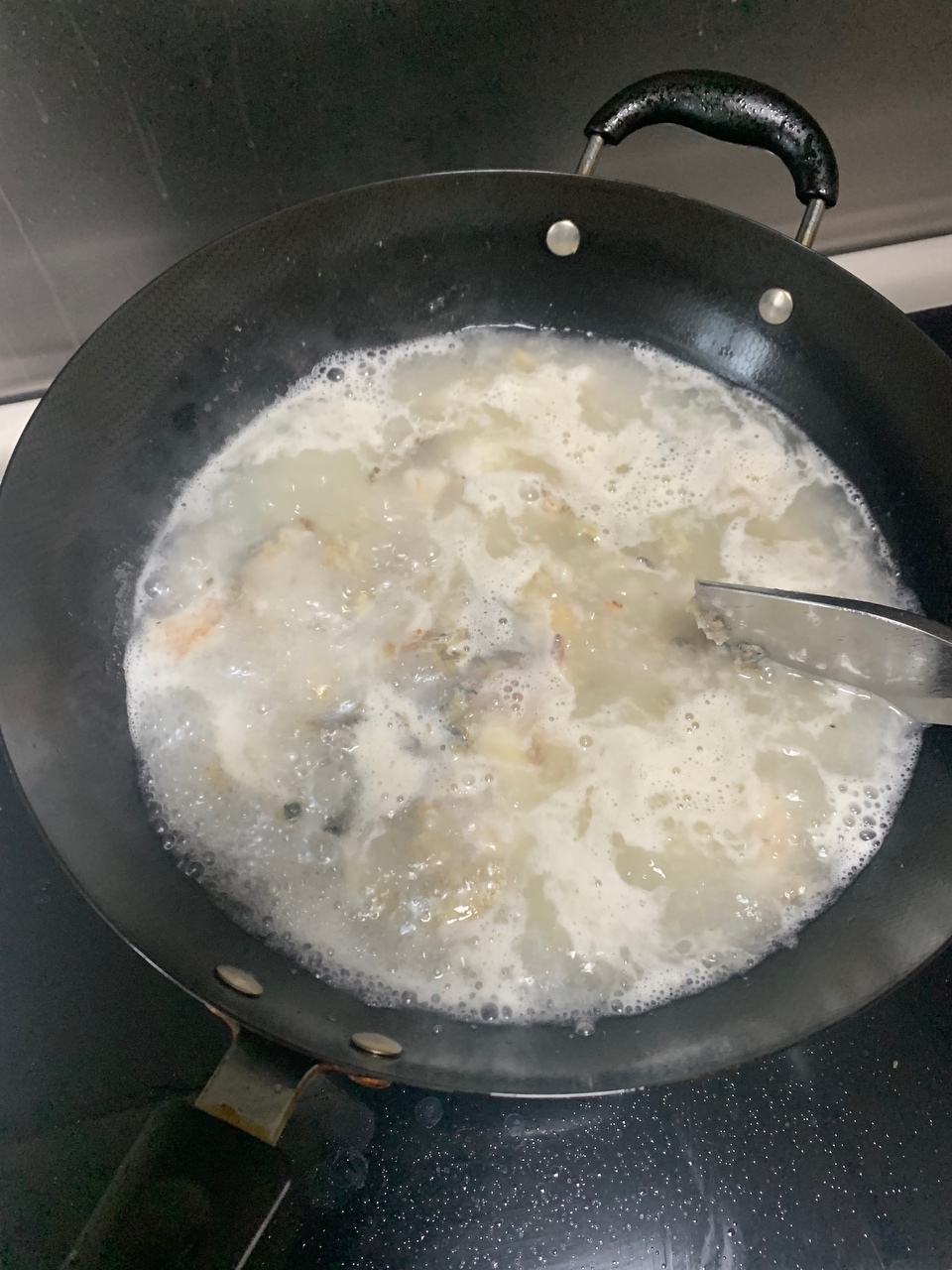 没有鱼腥味的术后乌鱼汤的做法 步骤7