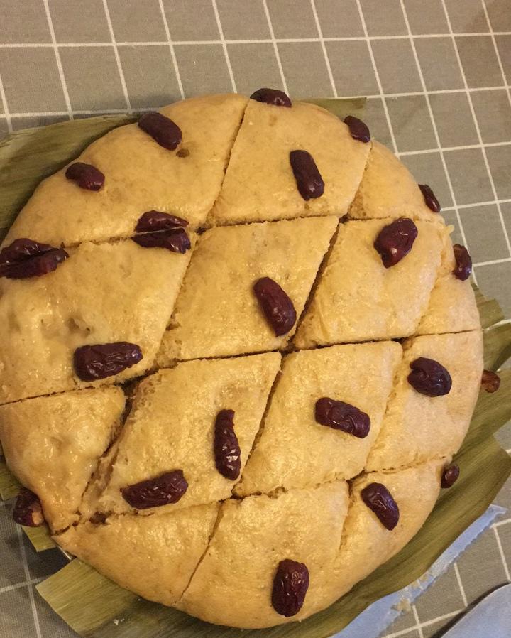 小太阳nn做的红糖蒸糕