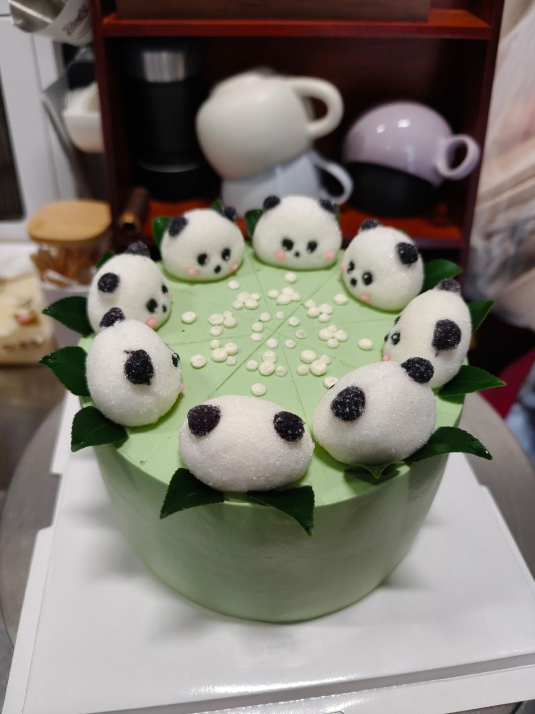奶油蛋糕抹面记录