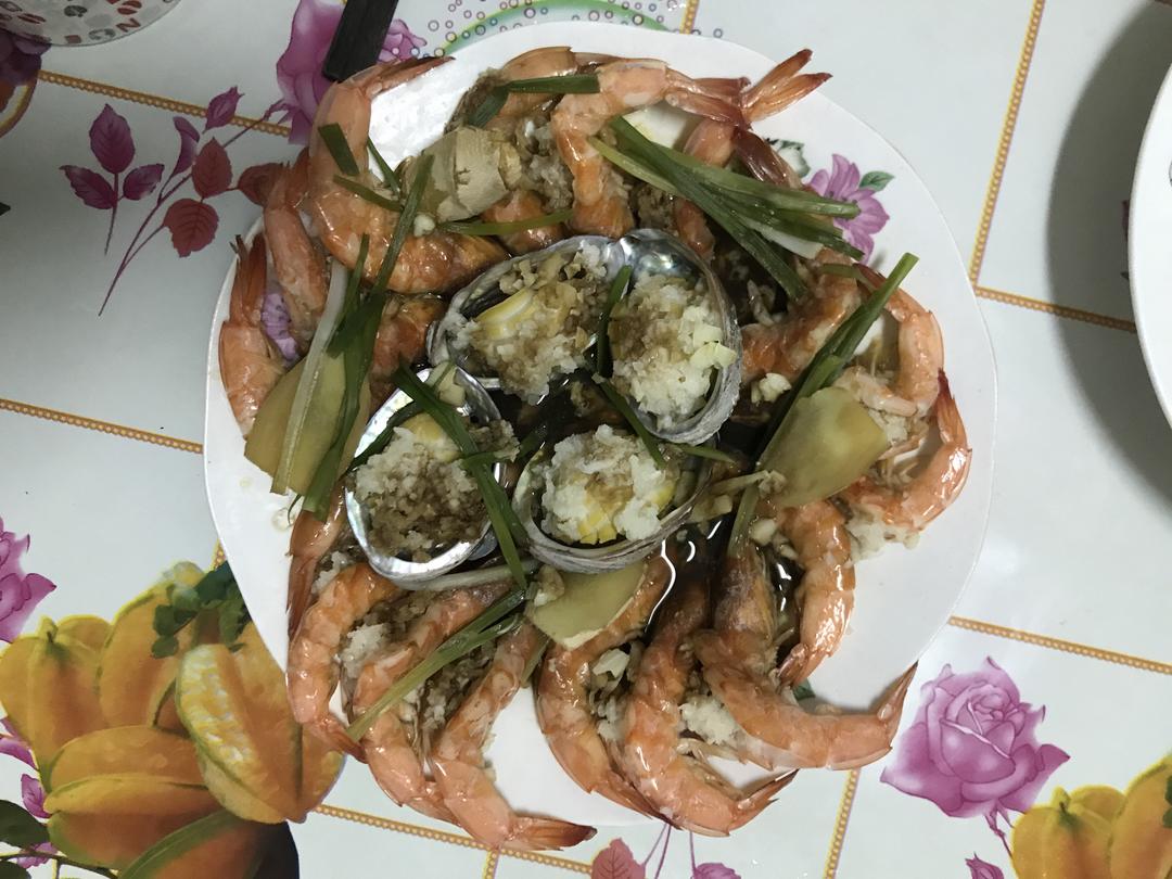 蒜蓉蒸小海鲜的做法