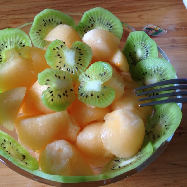 酸奶哈密瓜沙拉