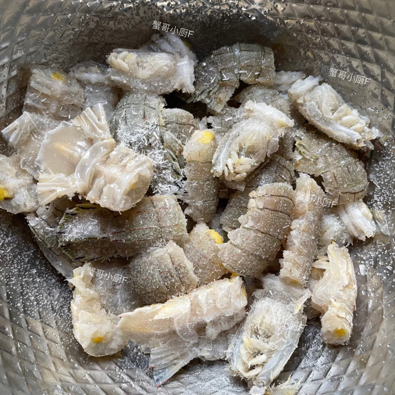 🔥生腌醉虾姑，皮皮虾60，，70.80年代宁波人的最爱的做法