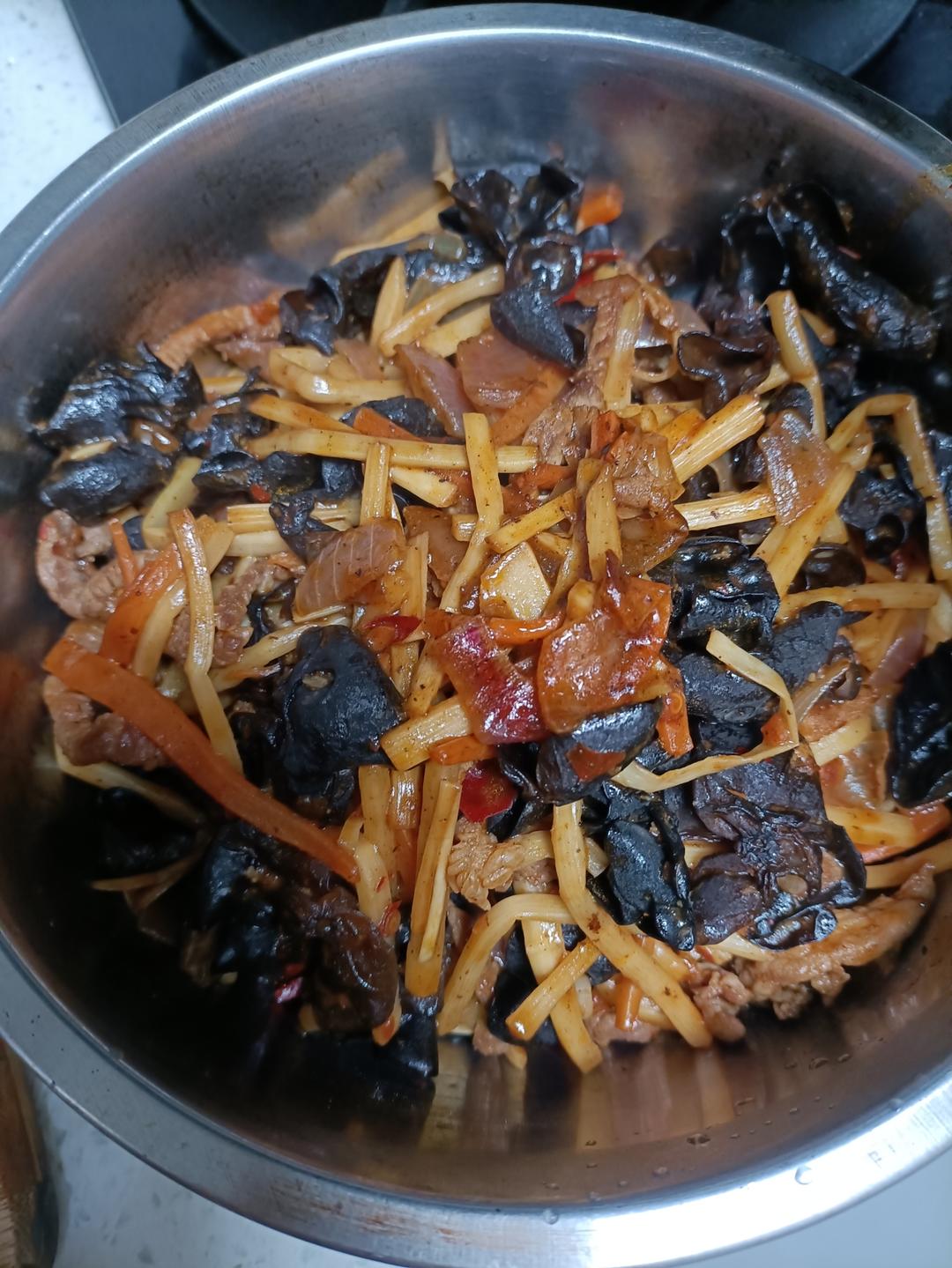 超级下饭鱼香肉丝（不辣版）