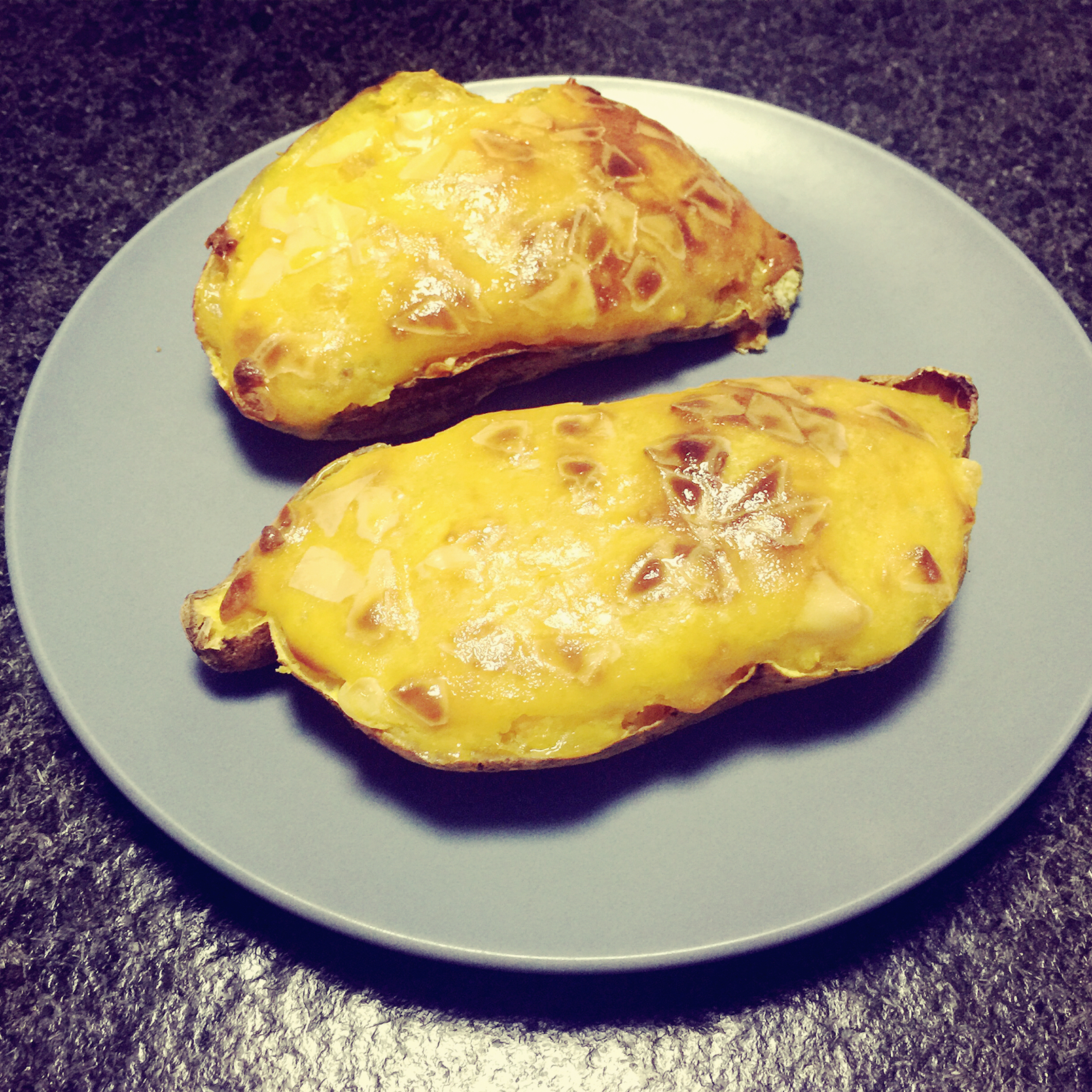 芝士奶油焗红薯