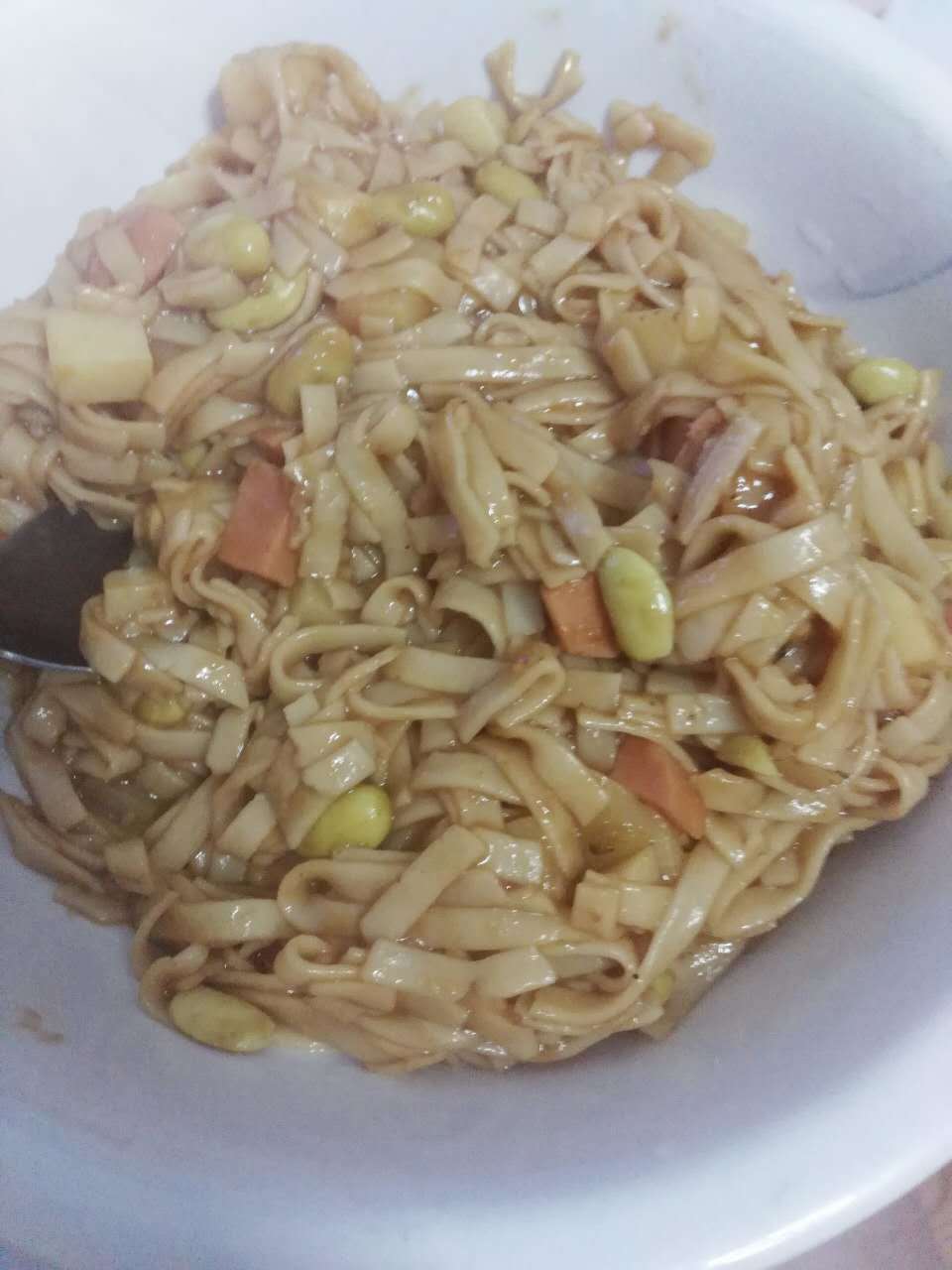 土豆焖面