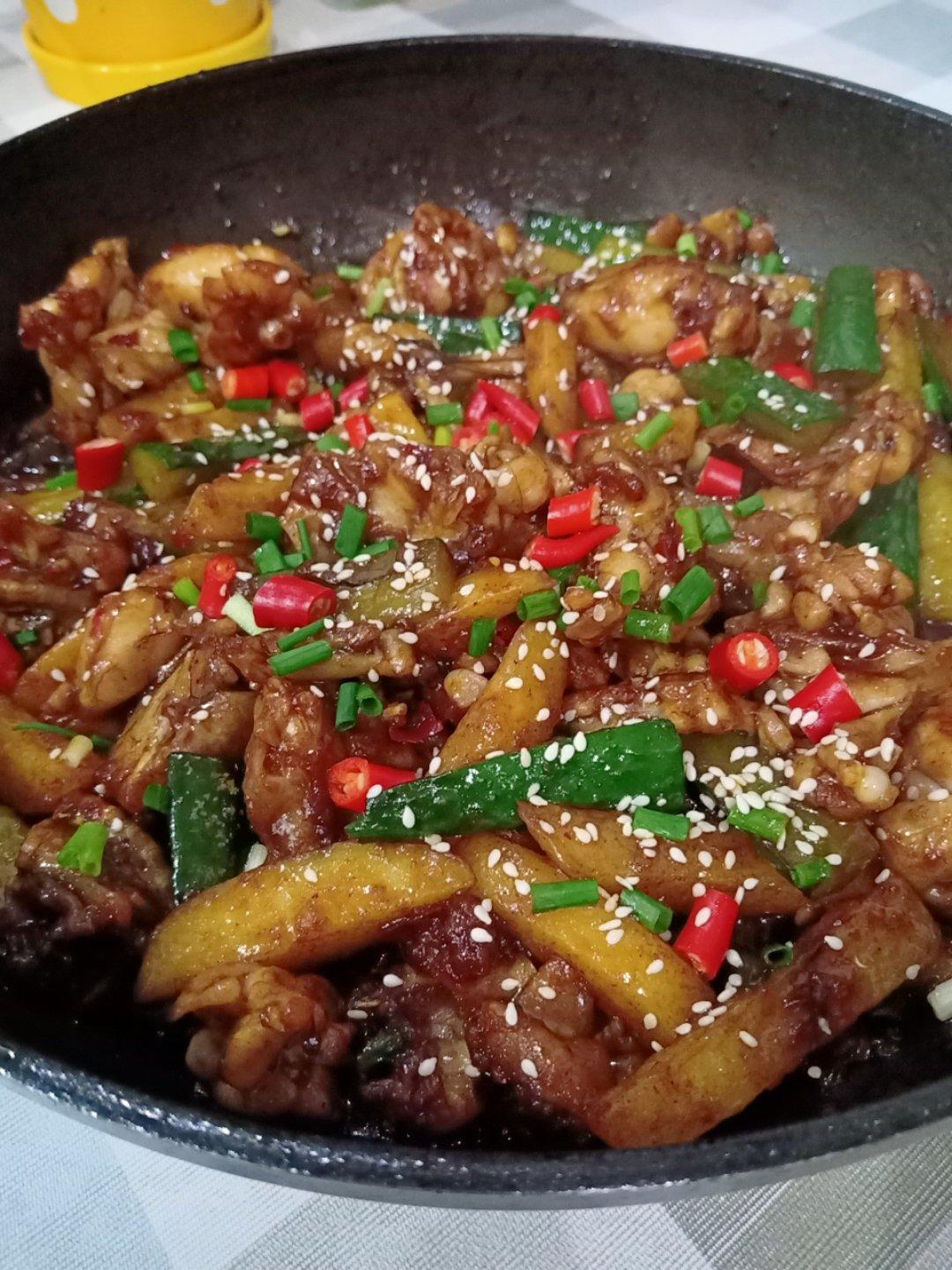 三步搞定最爱的干锅牛蛙