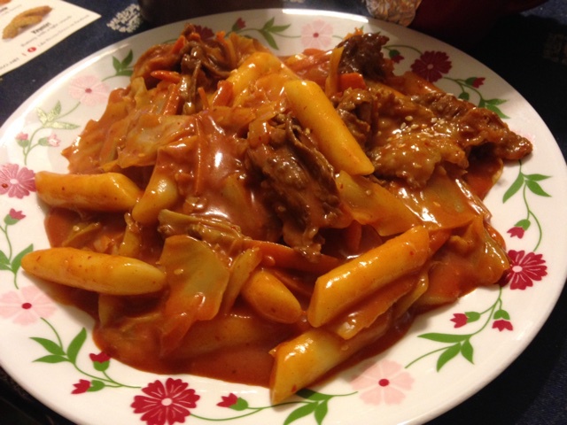 韩式辣炒年糕（or网红芝士套路之芝心年糕）