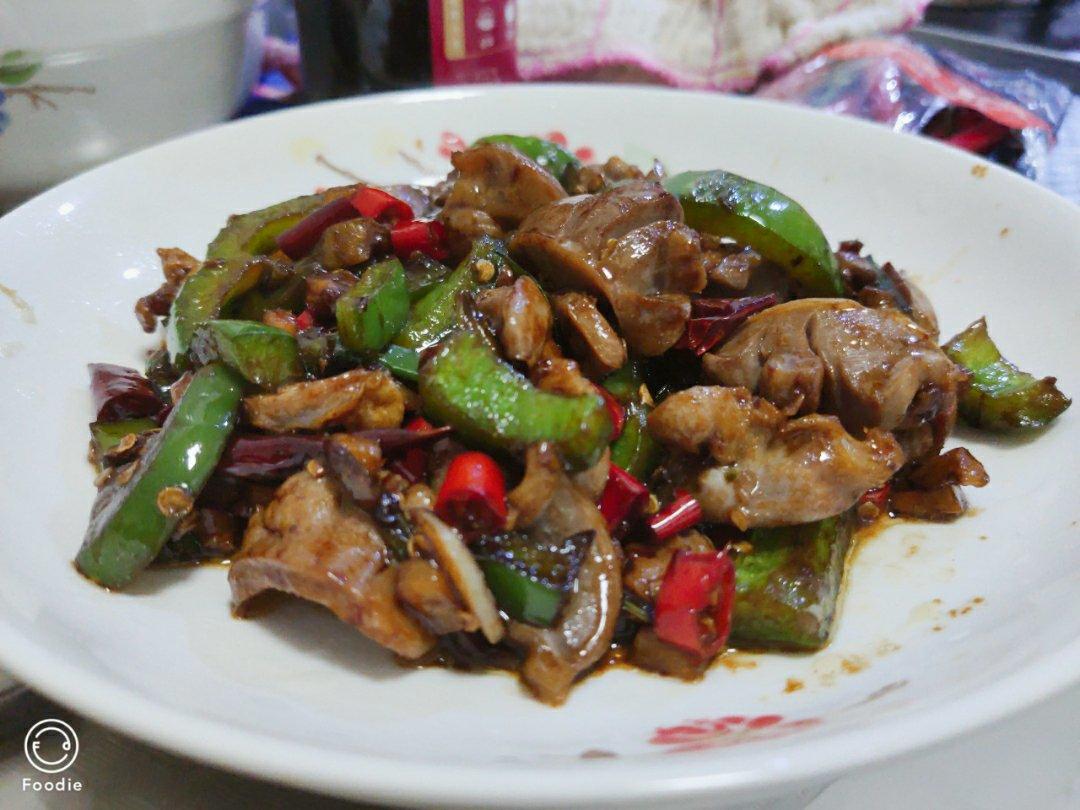 小米椒爆鸡胗