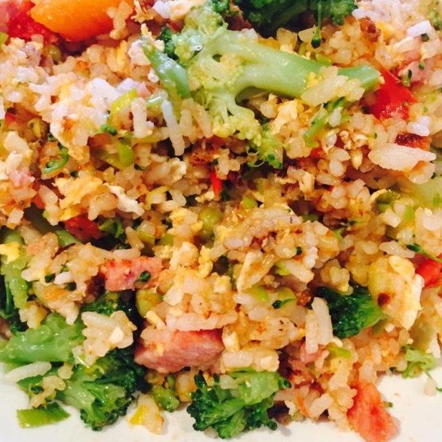 🧡虾油咸蛋黄炒饭🧡