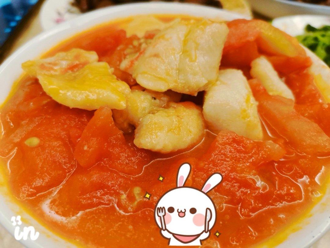 番茄金针菇巴沙鱼（龙利鱼）