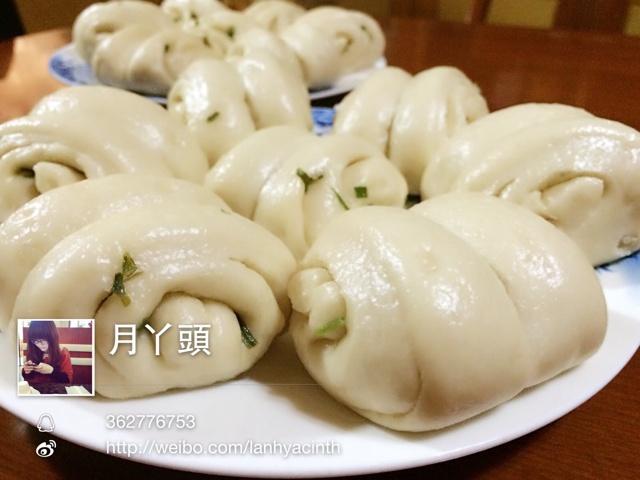 香葱花卷
