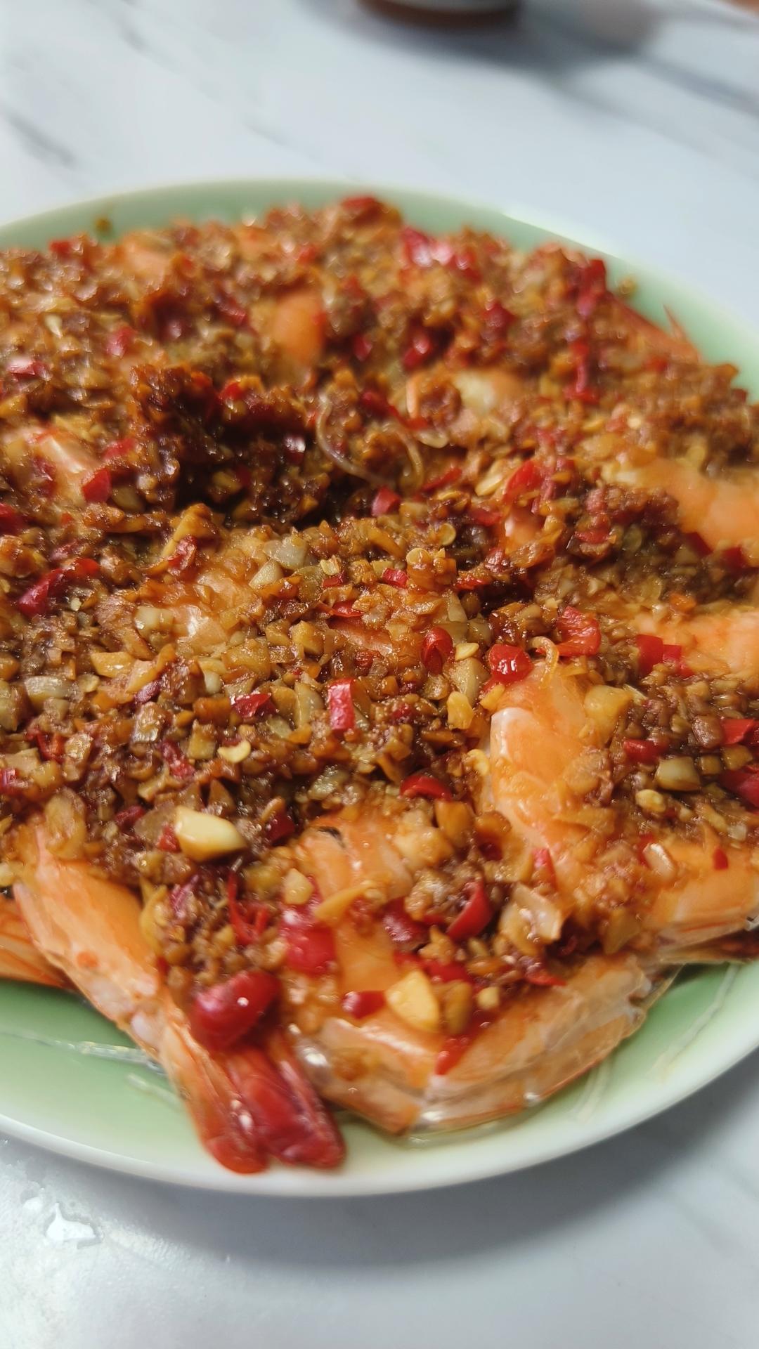 蒜蓉粉丝开背虾