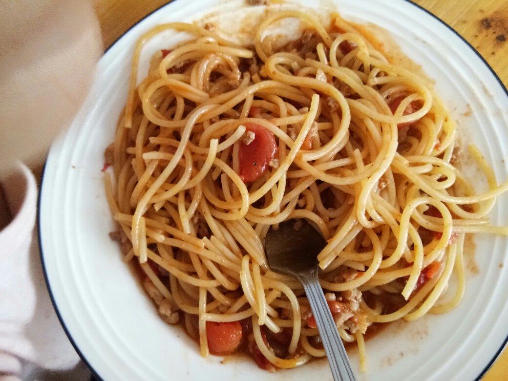 【番茄肉酱意面】