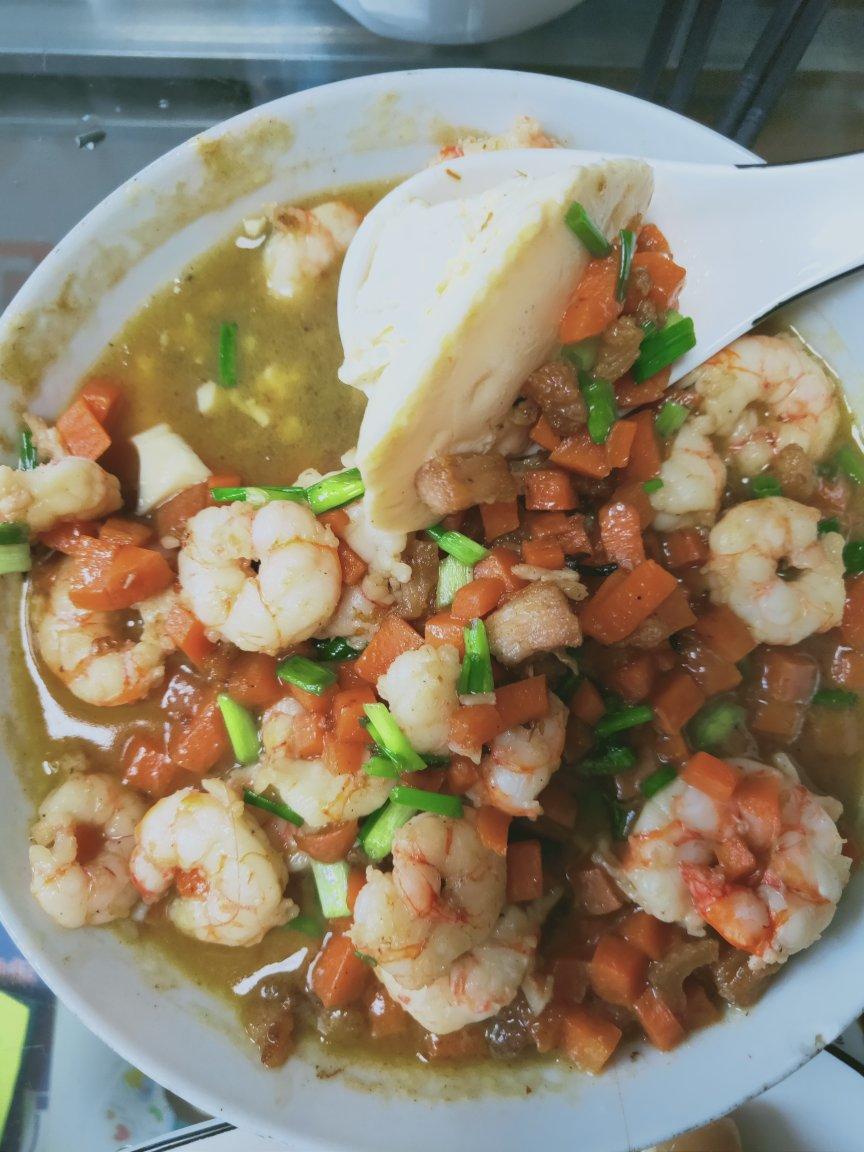 虾仁鸡蛋羹