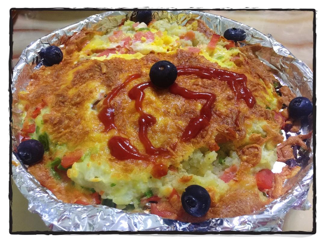 番茄鸡肉浓情焗饭【两人份】