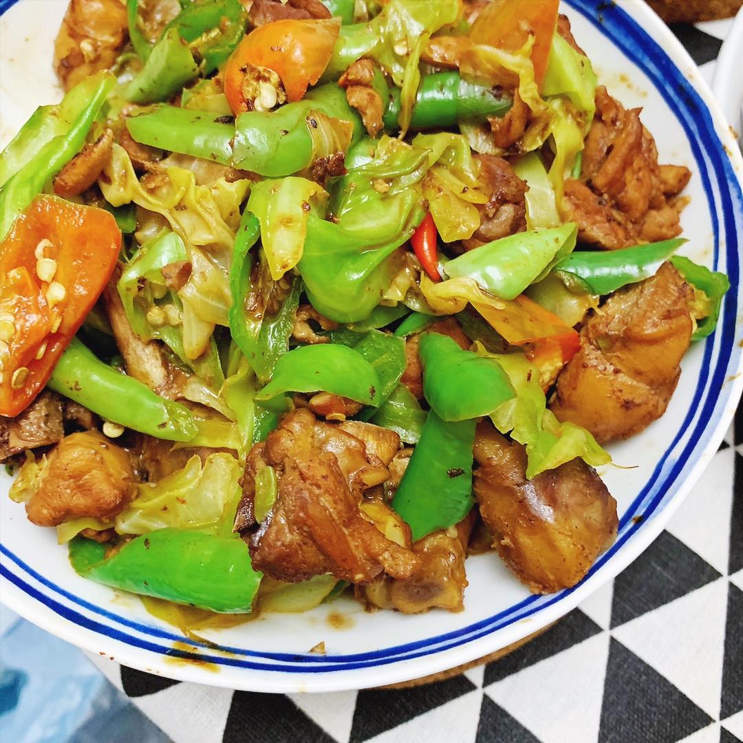 辣椒炒鸡（临沂家常）