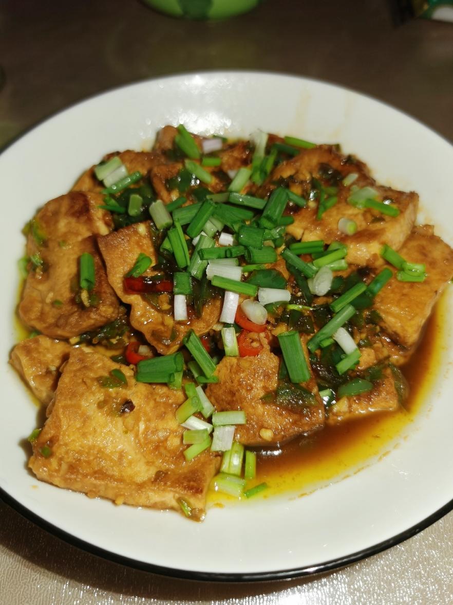 超好吃的香煎豆腐～