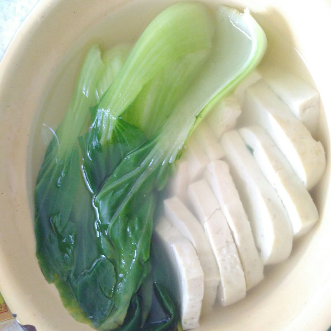 青菜豆腐汤