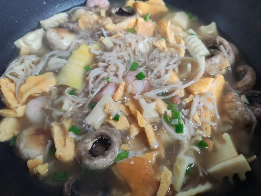 鲜掉眉毛巨好喝，三鲜刷脂汤，250大卡