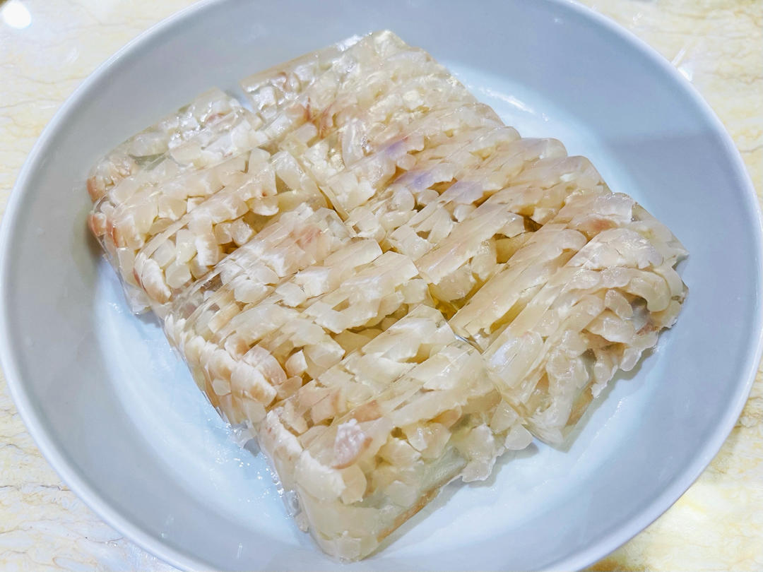 水晶肉皮冻