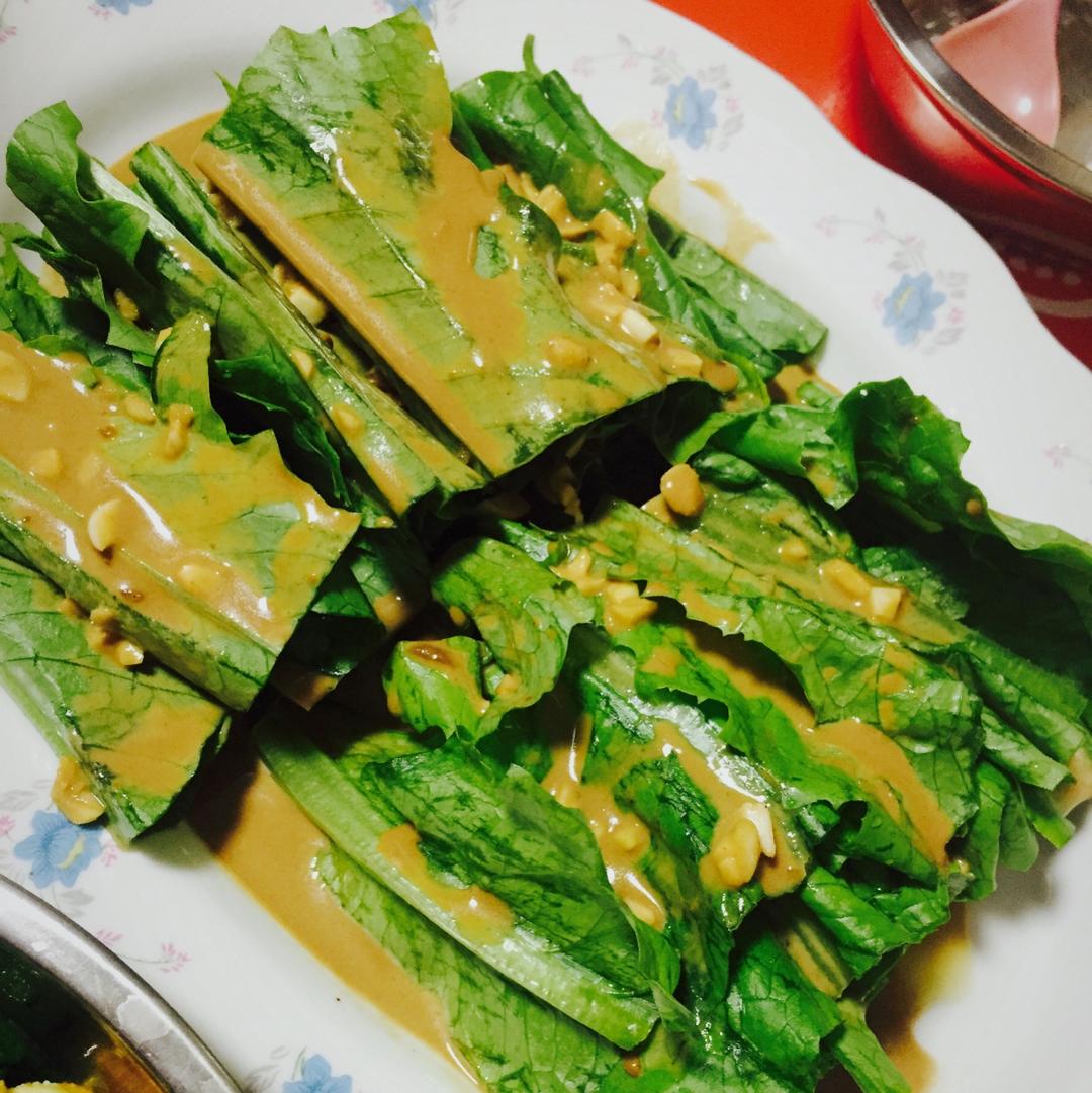 麻酱油麦菜