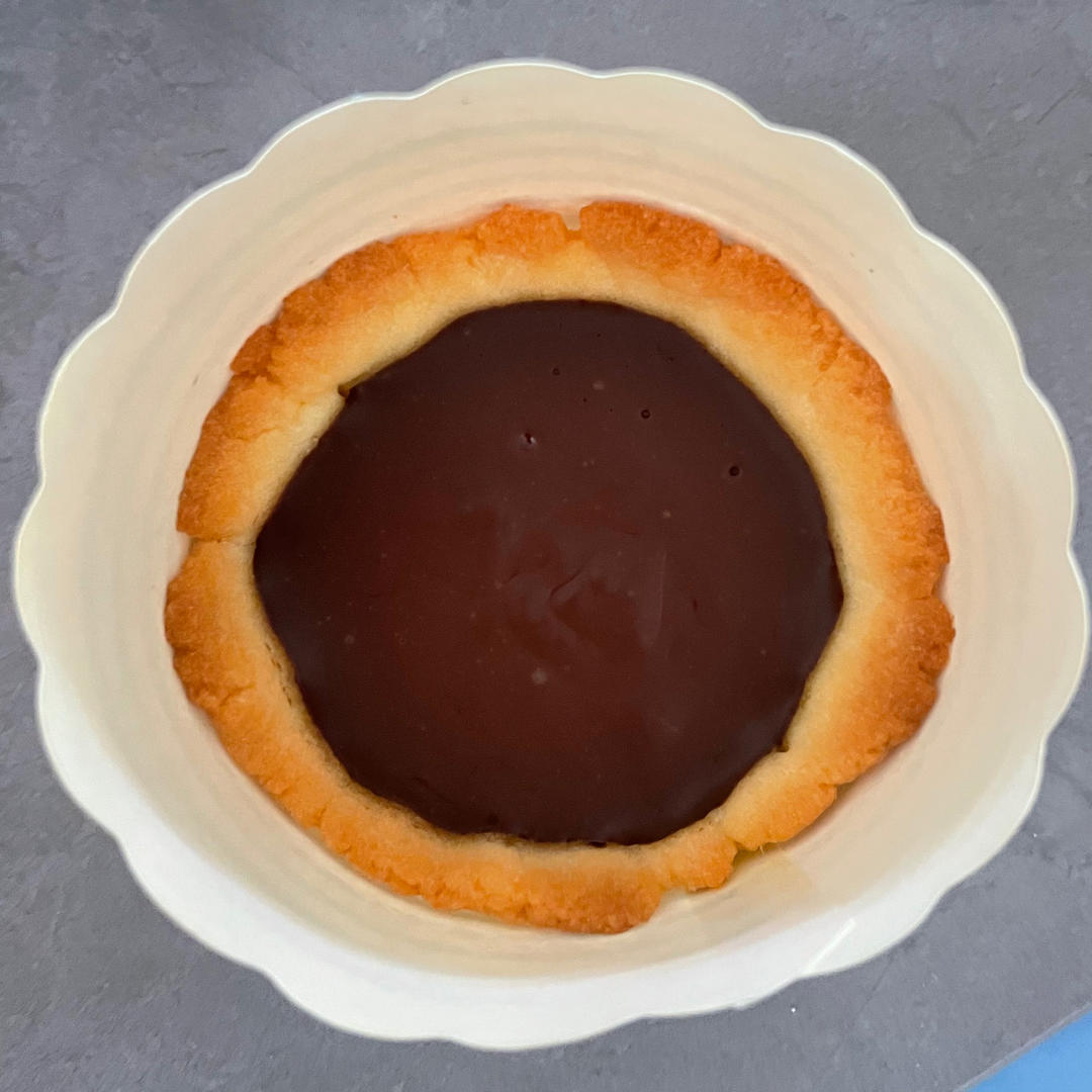 入口丝滑❗️外皮酥香❗️冰山熔岩巧克力塔❗️