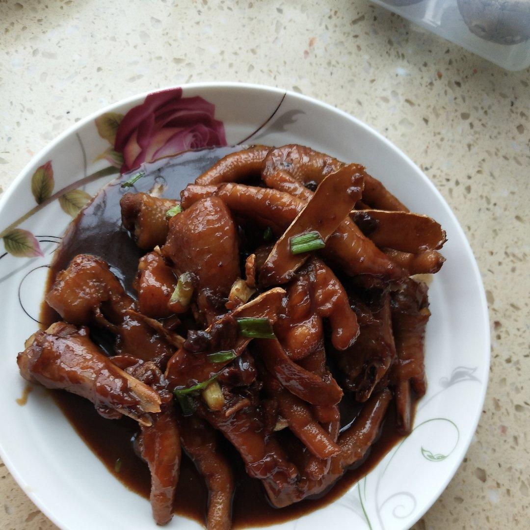 香辣红烧鸡爪
