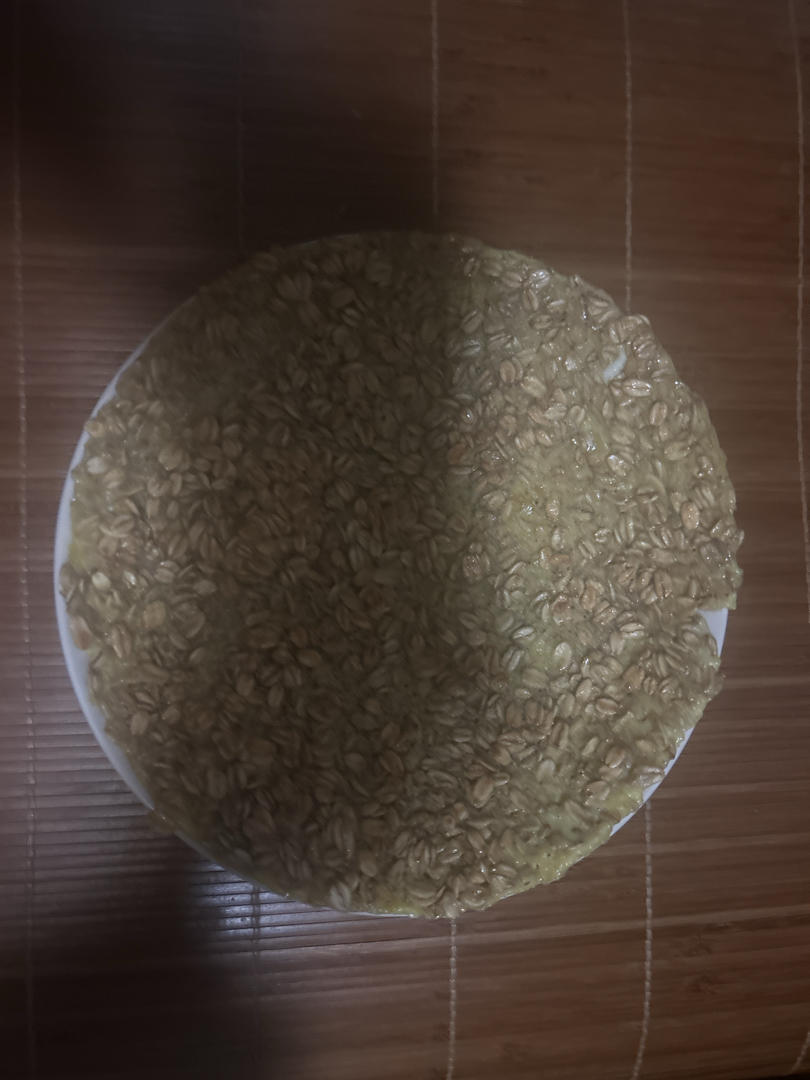 燕麦鸡蛋饼--减脂餐