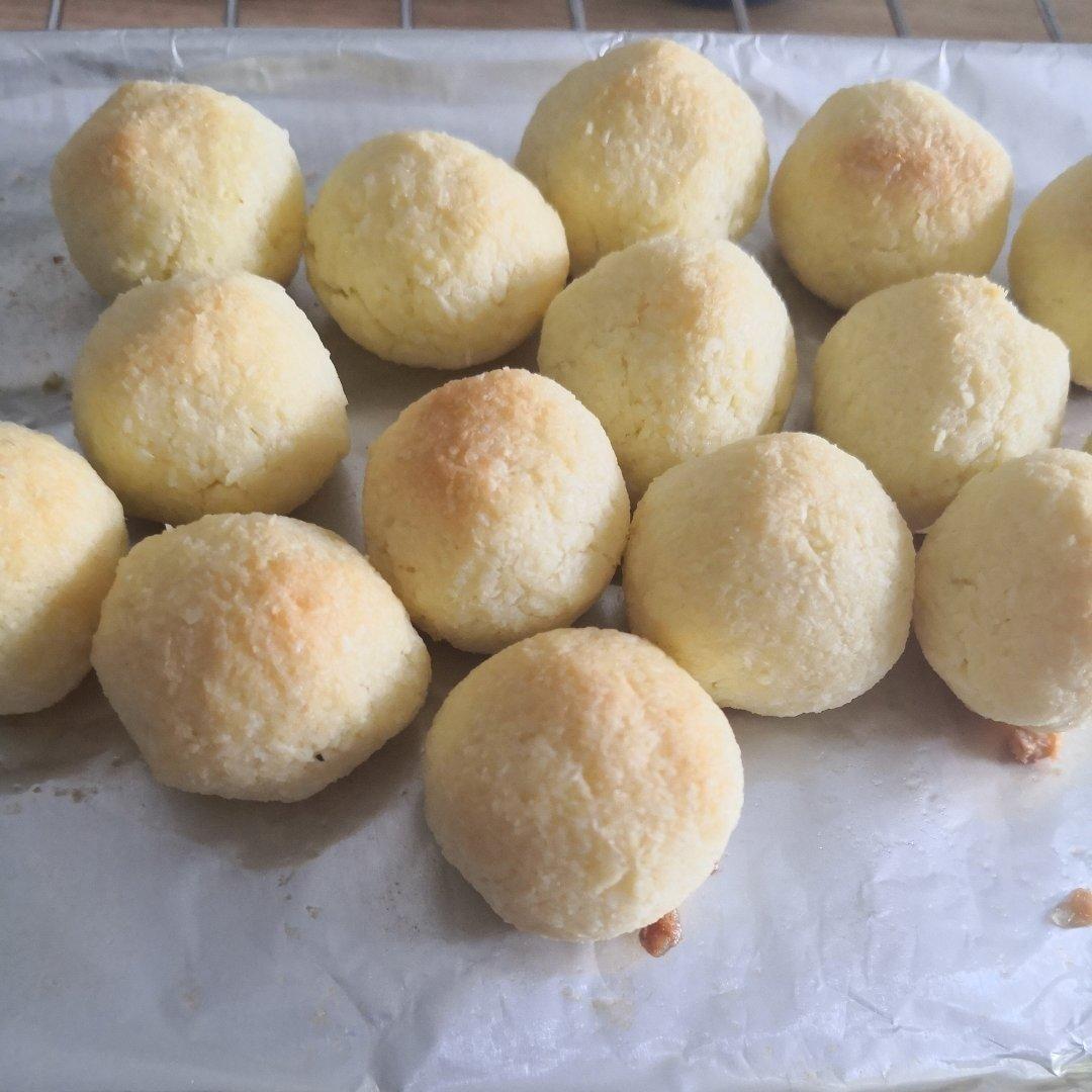 【视频】椰蓉小酥球（消耗蛋黄）童年美食