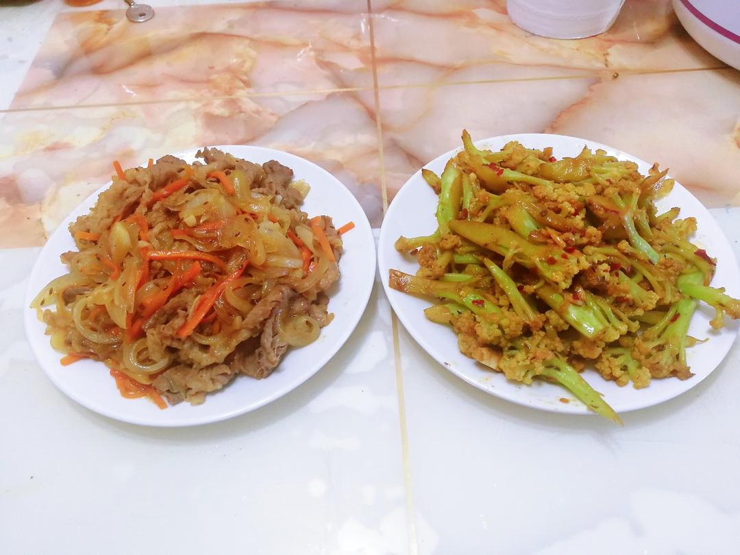 一道家常菜，干煸花菜