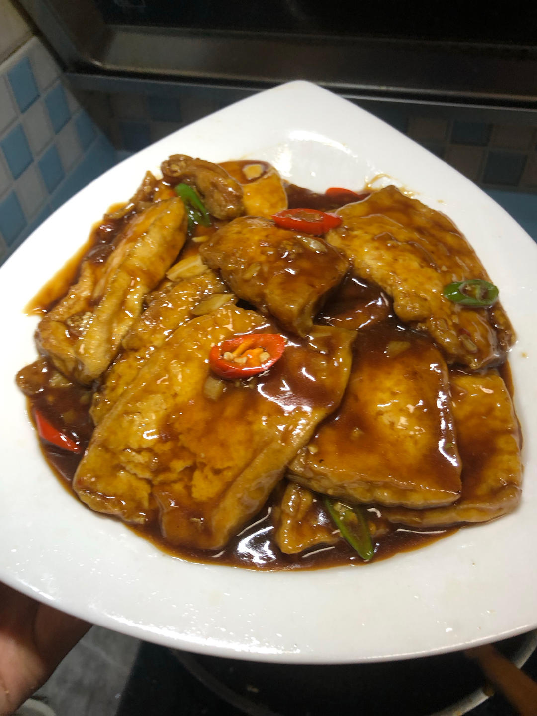 香煎豆腐