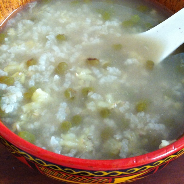 小米绿豆粥