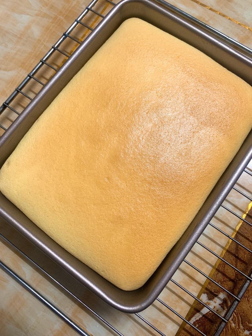 日式浮云轻蛋糕，（水浴法）