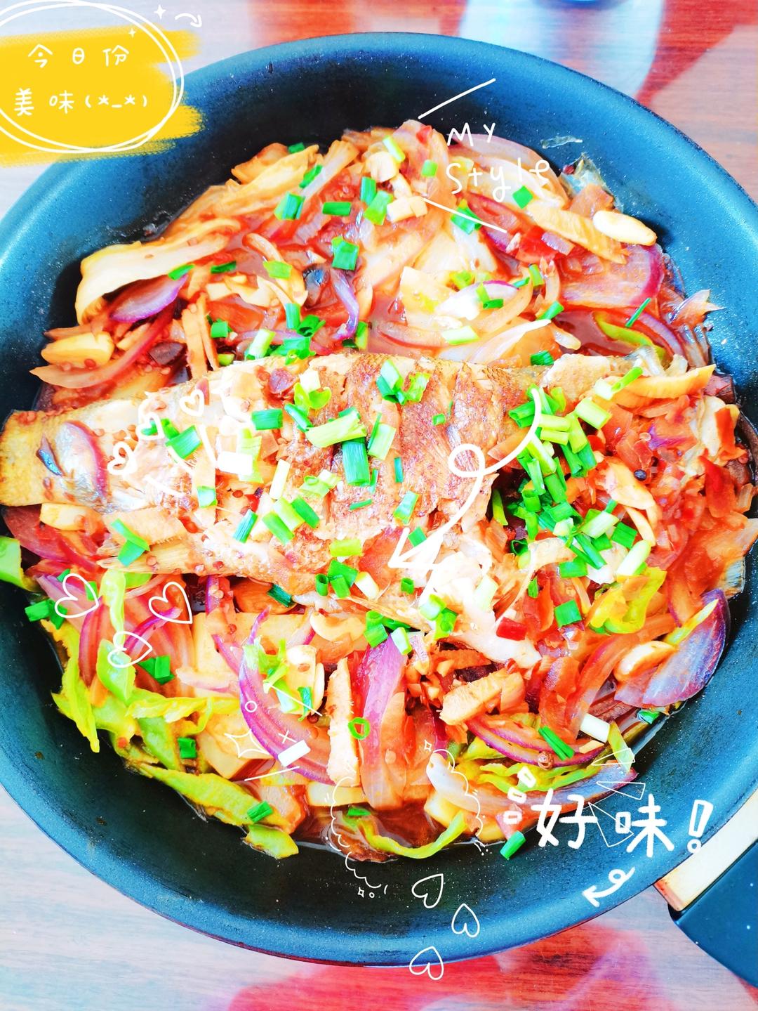 平底锅烤鱼（麻辣）