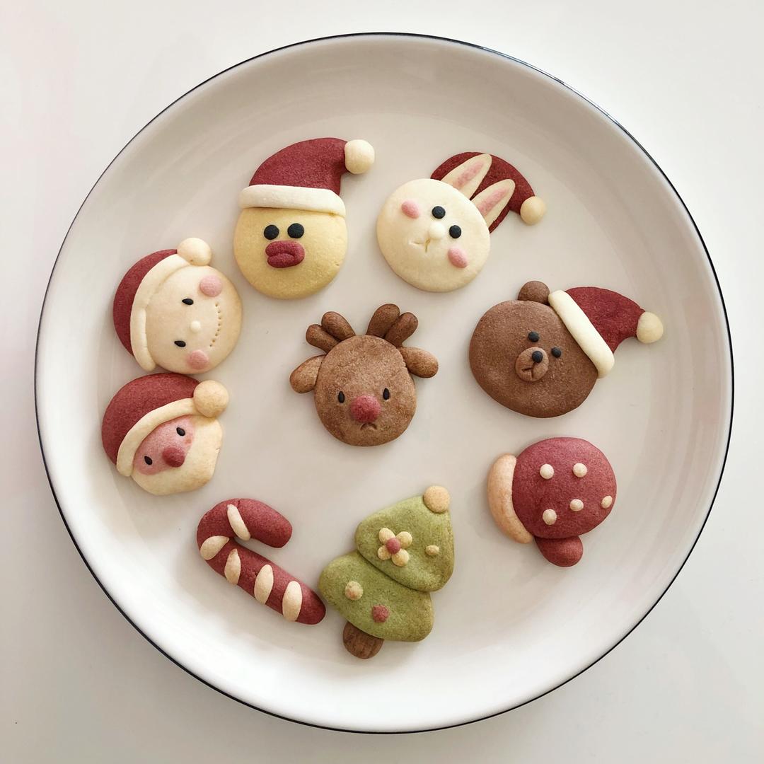 木易young做的10款立体卡通黄油饼干