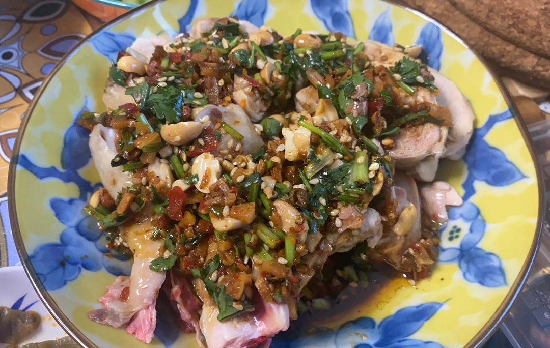 真的是比饭店还好吃的口水鸡