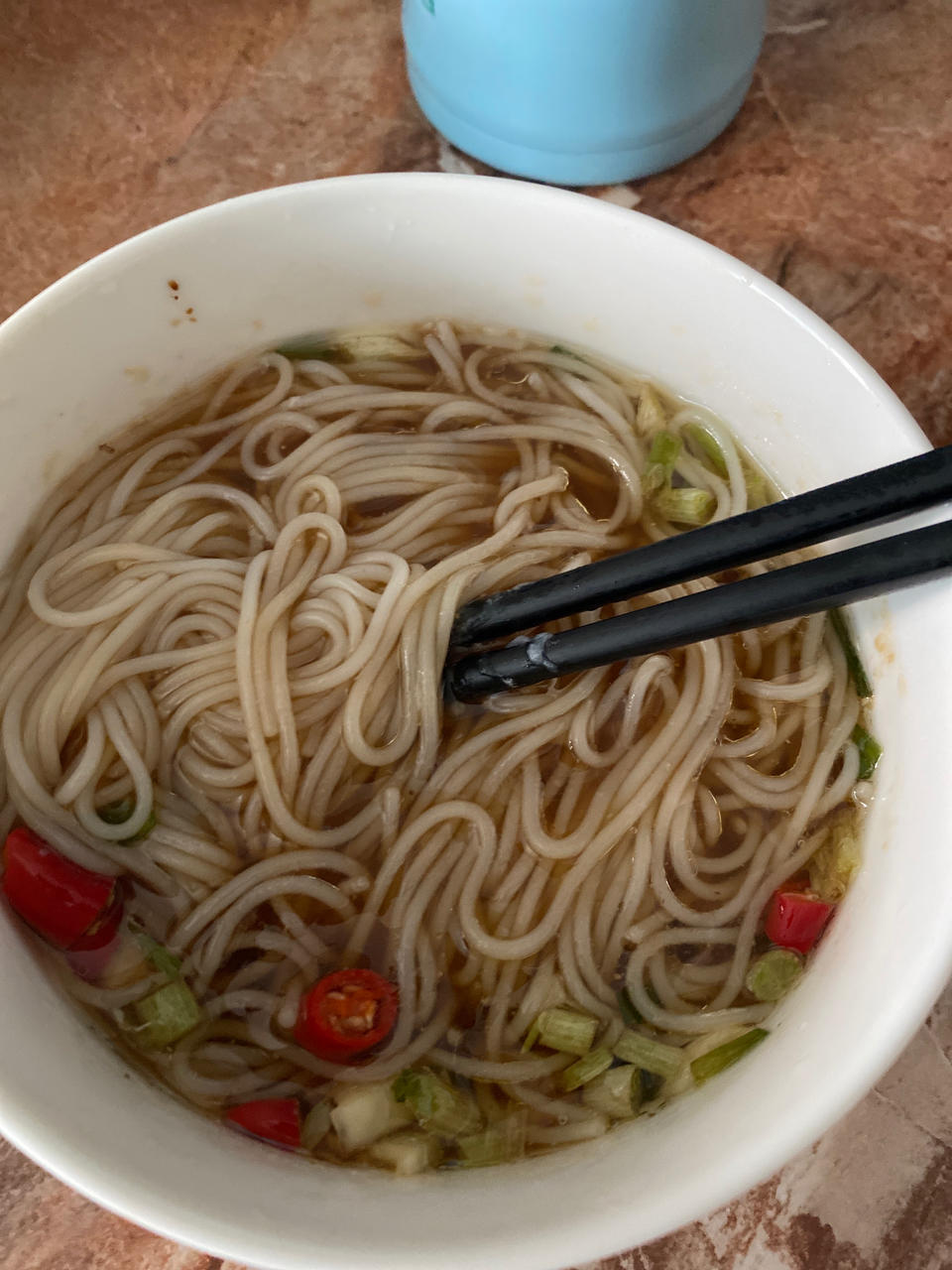 一碗热汤面