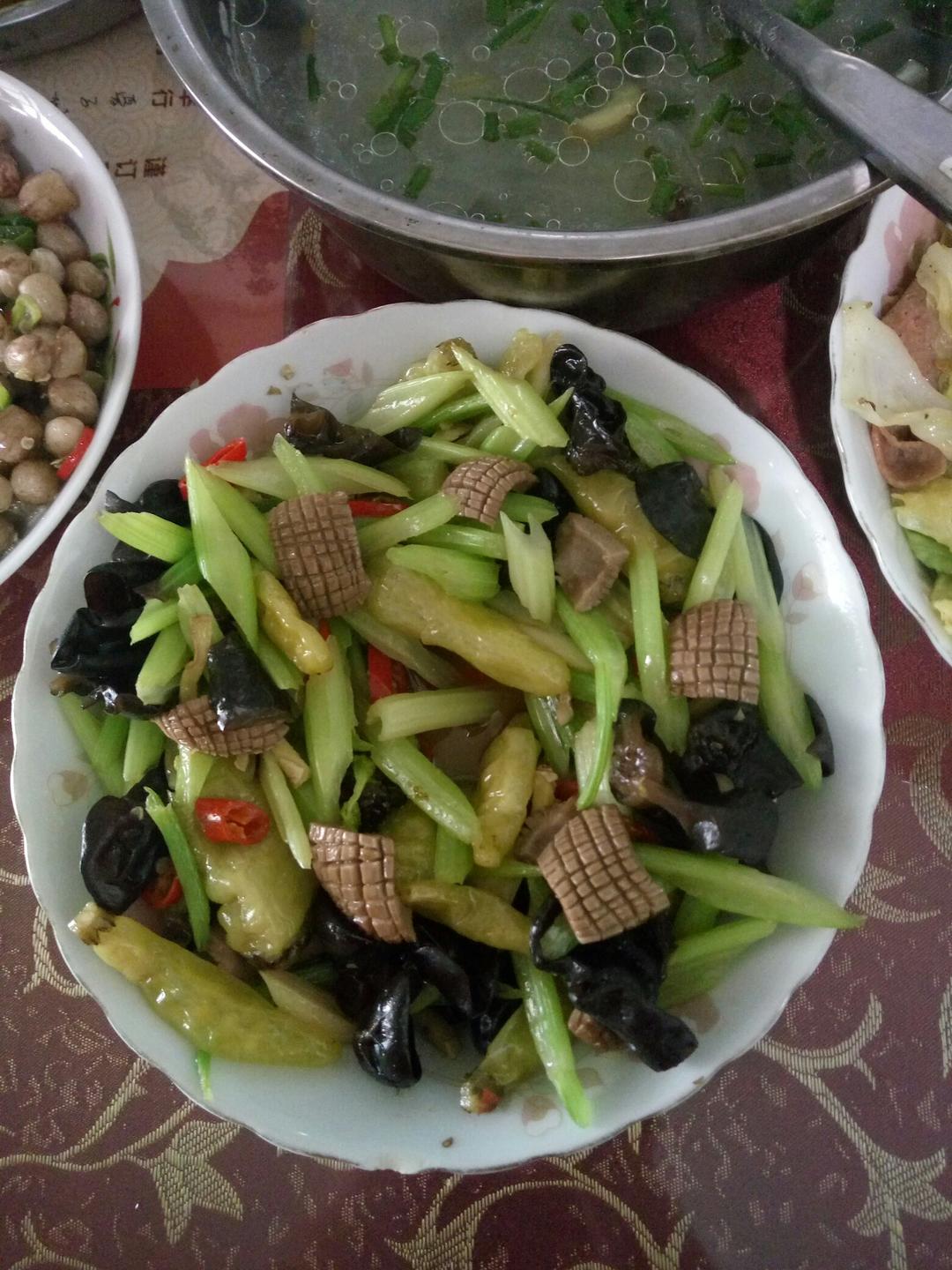 爆炒腰花