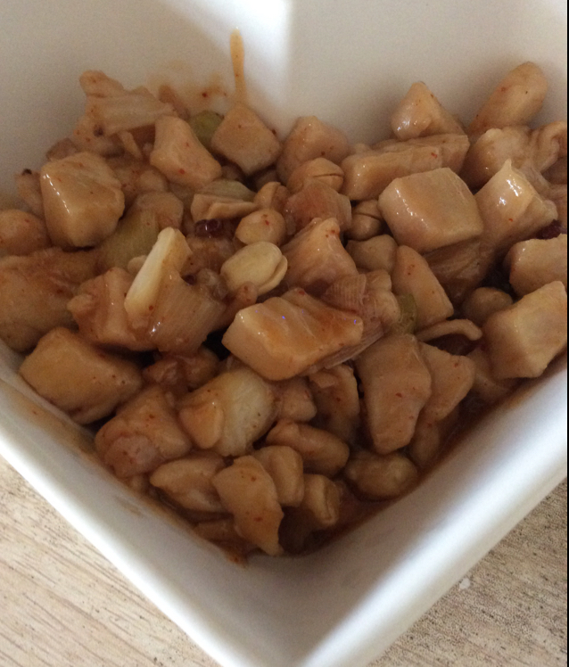 秘诀是雪碧的宫保鸡丁