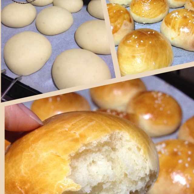 大人小孩都爱不释口的【蜂蜜牛奶小餐包】