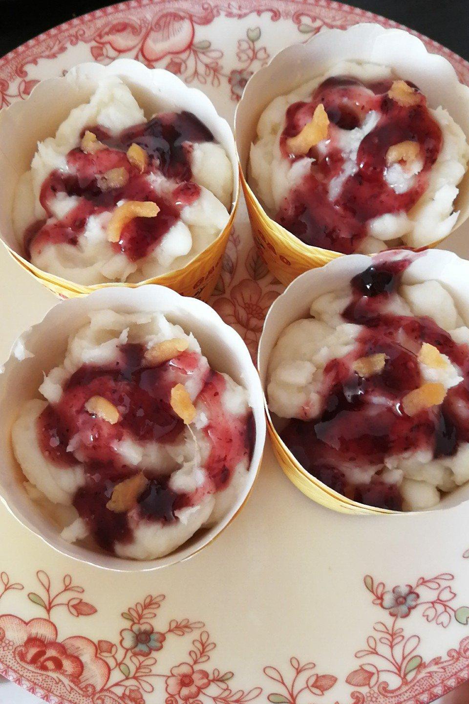 蓝莓山药（冰淇淋）