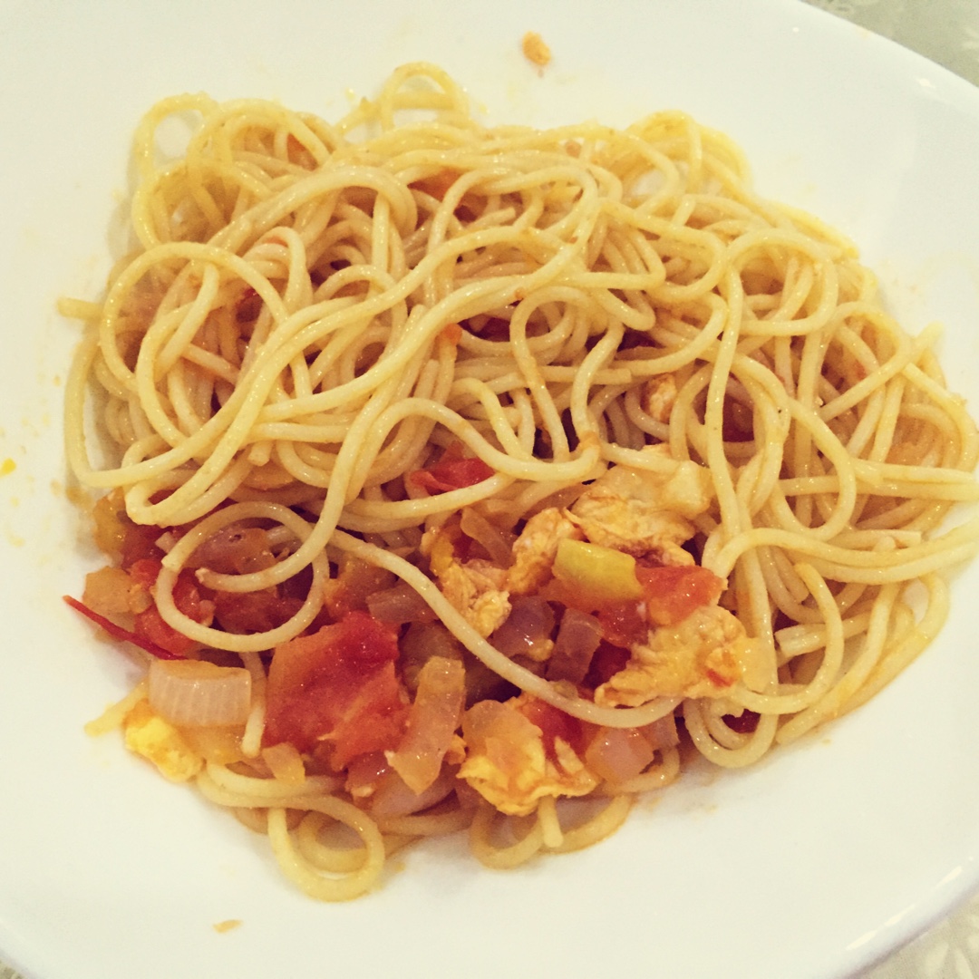 番茄肉酱意大利面