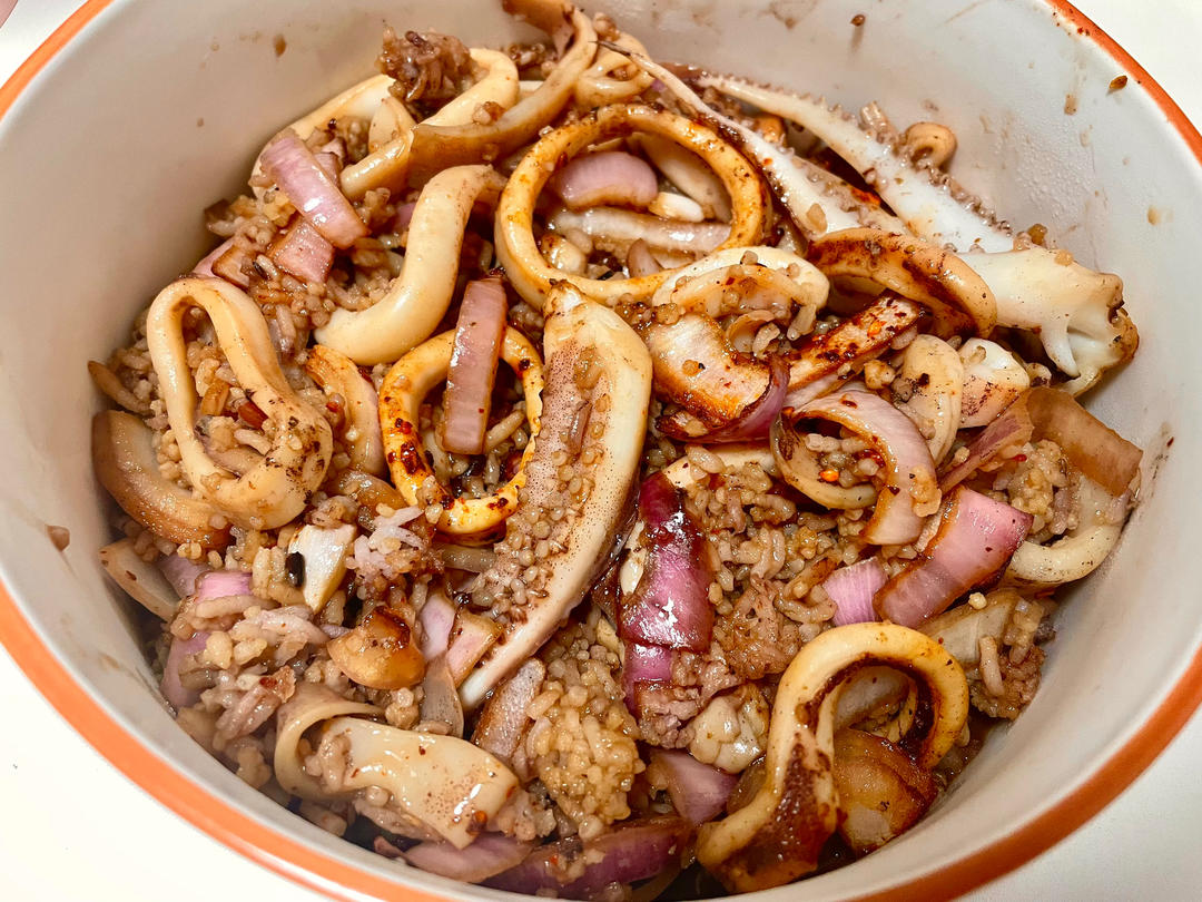 烤鱿鱼 空气炸锅版