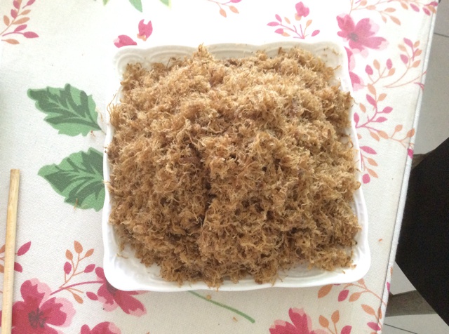 面包机自制肉松
