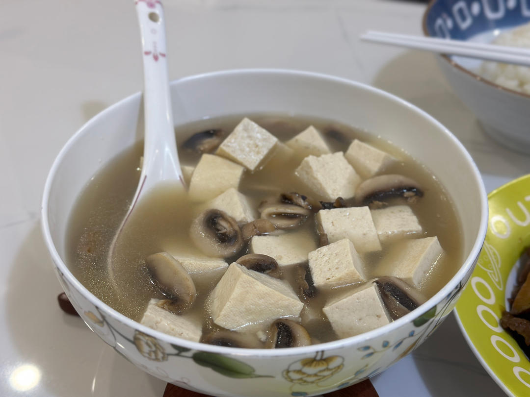小白菜蘑菇汤