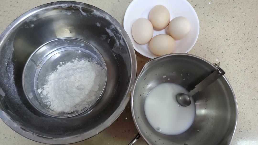 纯奶手撕吐司的做法 步骤1