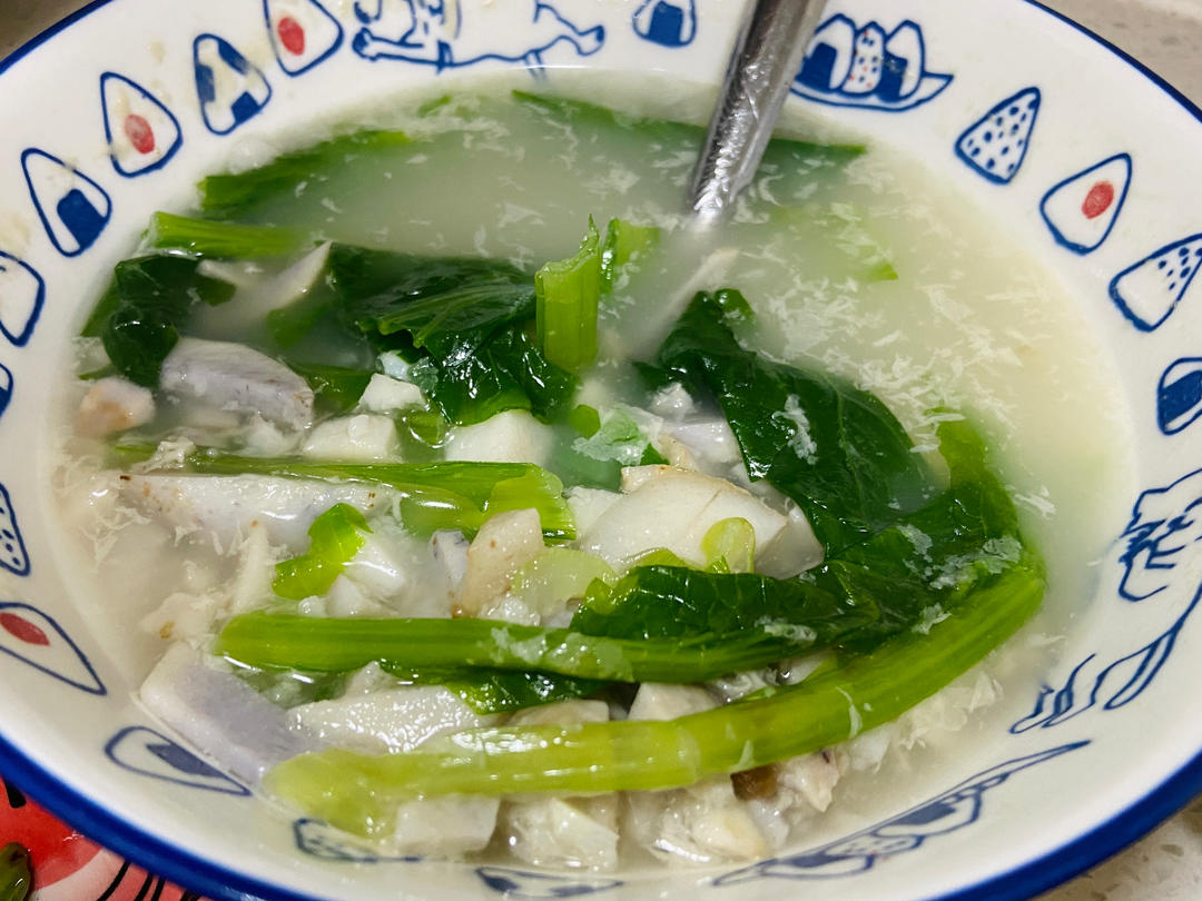 芋头青菜汤